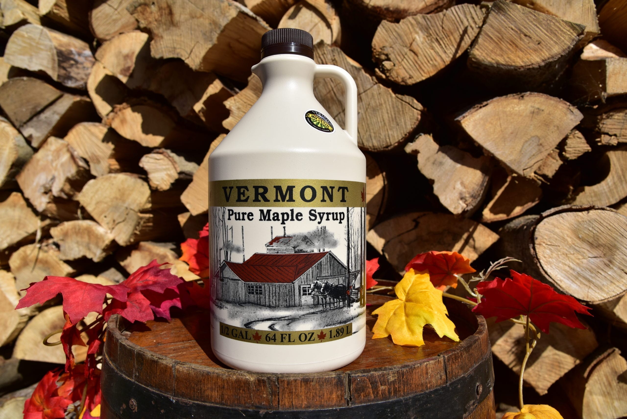 Vermont Organic Maple Syrup – Half Gallon - Moose Mountain Maple
