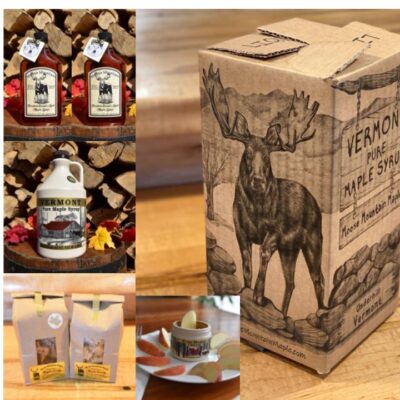 Two Infused Syrups, One Half Gallon of Organic Syrup and One Pound of Maple Candy and Maple Cream Premium Bundle