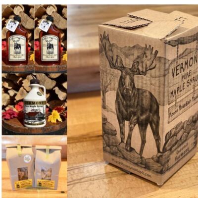 Two Infused Maple Syrups, One Quart of Organic Syrup, 1 Pound of Maple Candy Premium Bundle